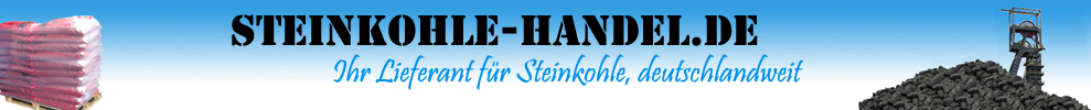 Banner Heizen mit Steinkohle